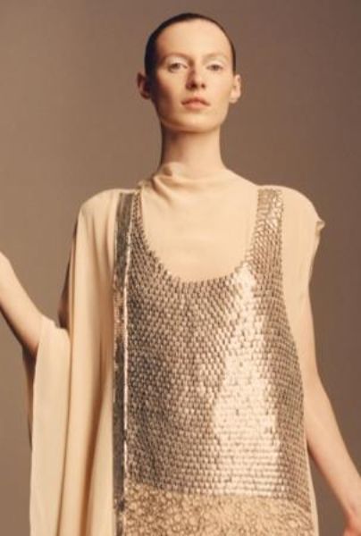 Zara Atelier y su vestido para la colección 02