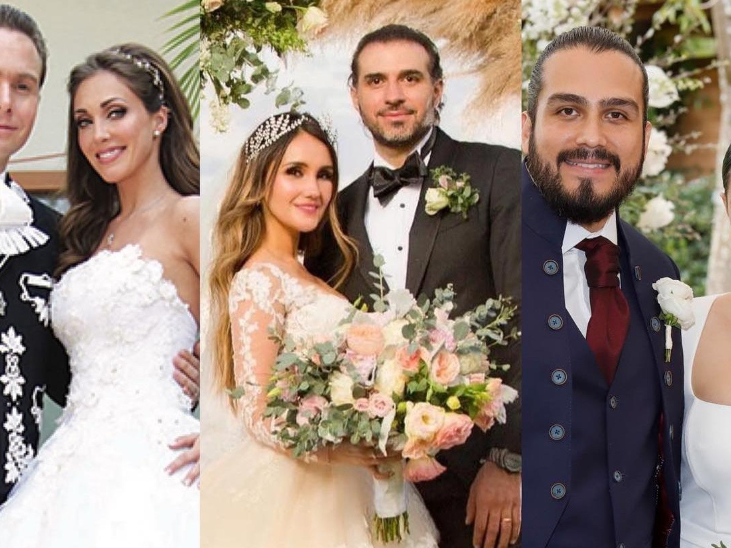 RBD: comparan en redes los vestidos de novia de Dulce, Anahy y Maite |  Estilo Musa Celebridades