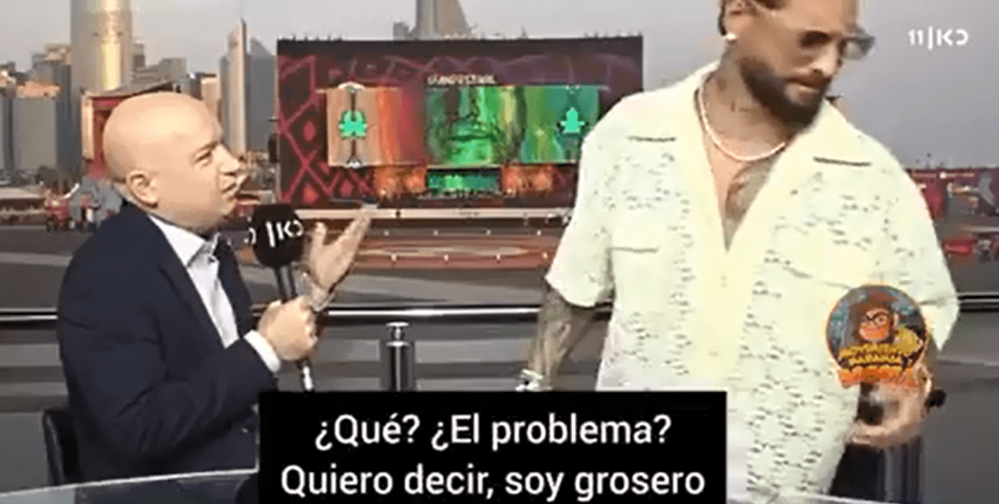 Maluma abandona programa en vivo tras pregunta incómoda sobre porqué él sí aceptó cantar para el mundial