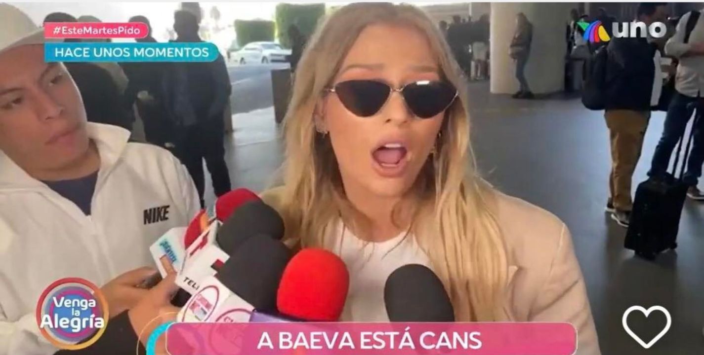 Irina Baeva explota contra la prensa tras pregunta sobre presunto complot de Geraldine Bazán y Sara Corrales