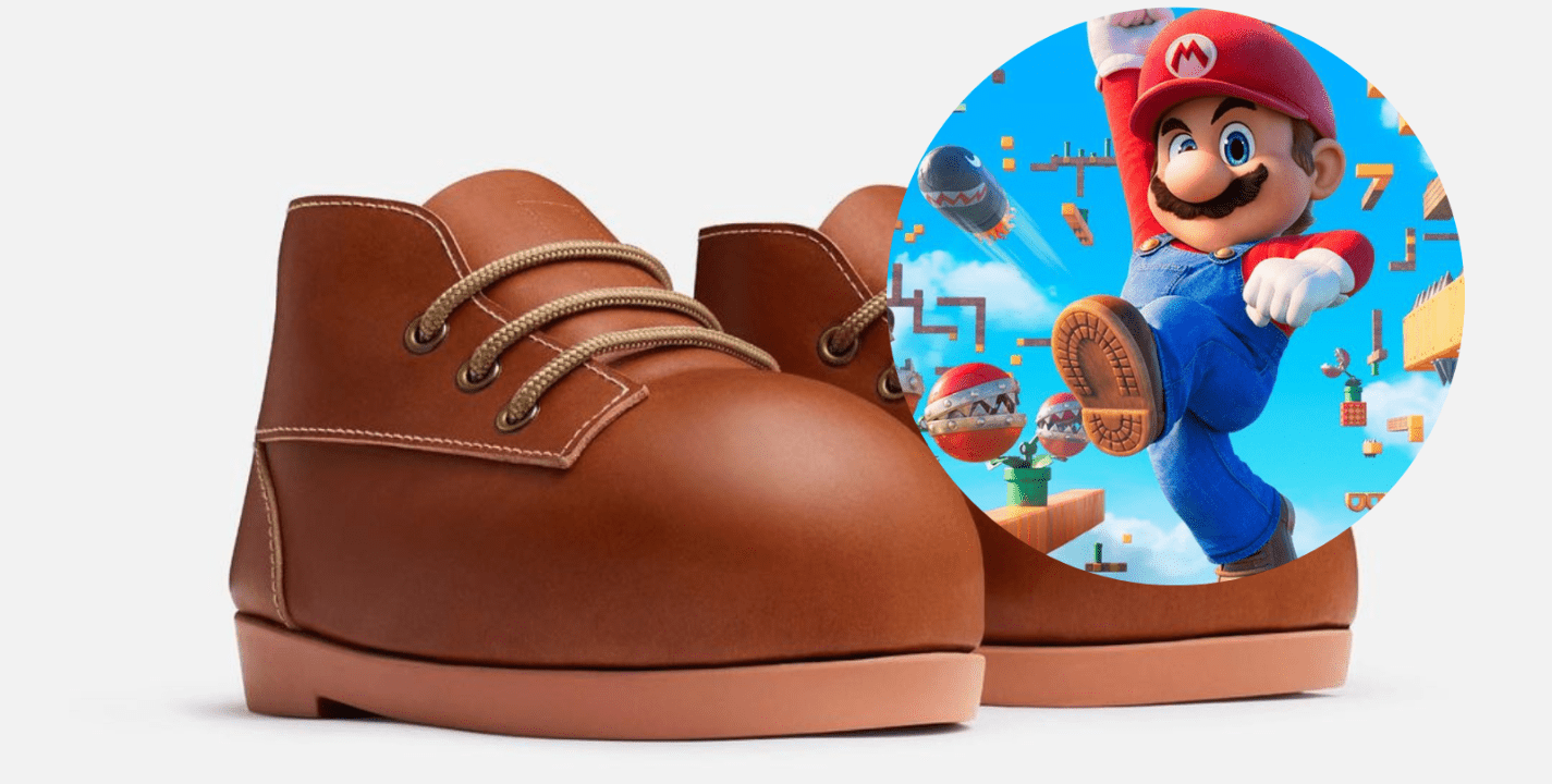 Red Wing Shoes trae a la vida real los zapatos de Mario, el emblemático personaje de videojuegos