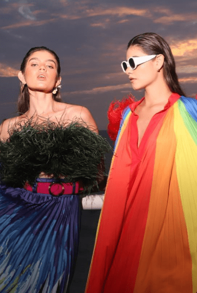 Diseñador mexicano lanza una colorida colección para celebrar el mes del orgullo LGBT+ de la mano con la naturaleza