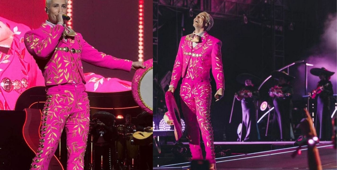 Christian Chávez desafía críticas y vuelve a lucir el emblemático traje de charro rosa en conciertos de RBD